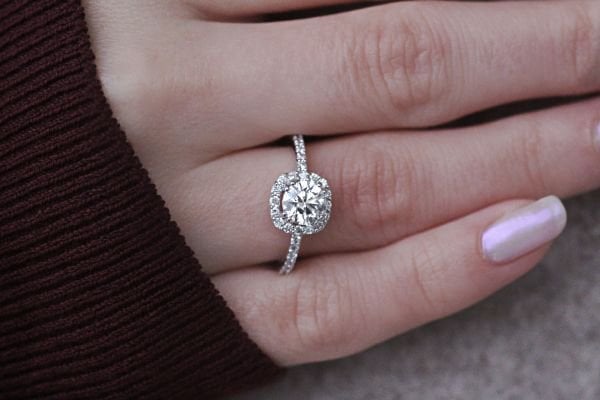 1,18 Karat Pırlanta GIA Sertifikalı Tektaş Yüzük