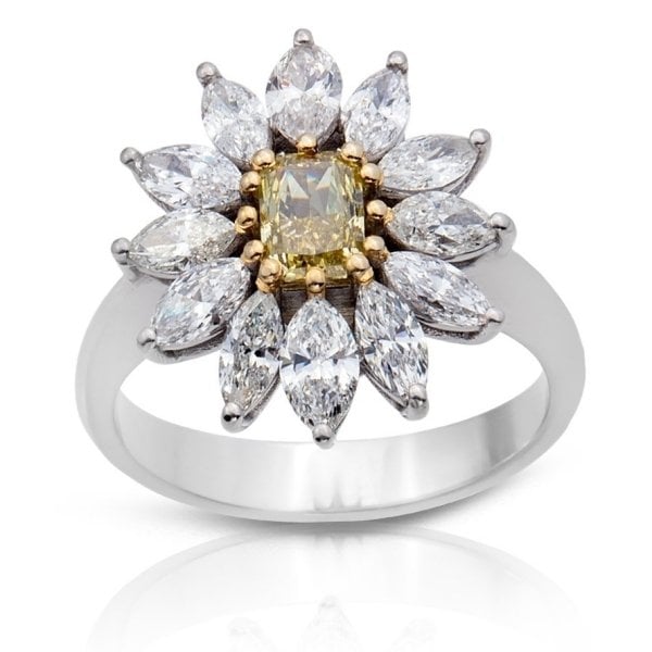 Pırlanta Fancy Yüzük