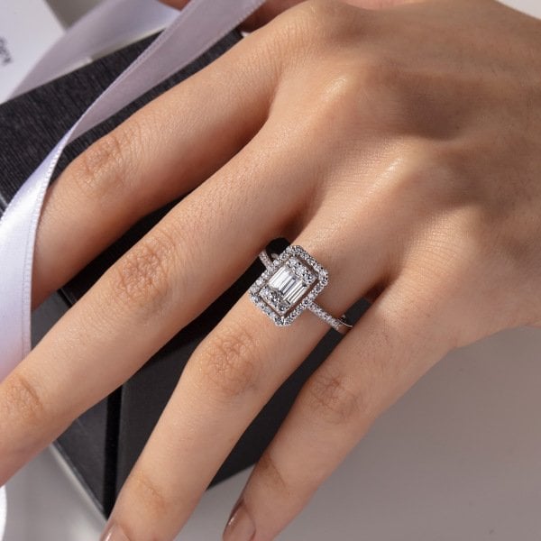 Pırlanta Baget Yüzük