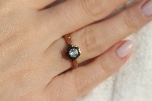 0,33 Karat Elmas Tektaş Yüzük