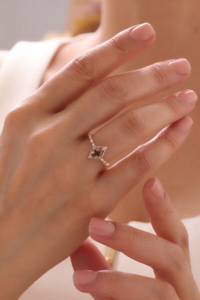 0,80 Karat Pırlanta Vintage Yüzük