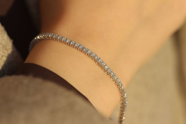 2,23 Karat Pırlanta Su yolu Bileklik