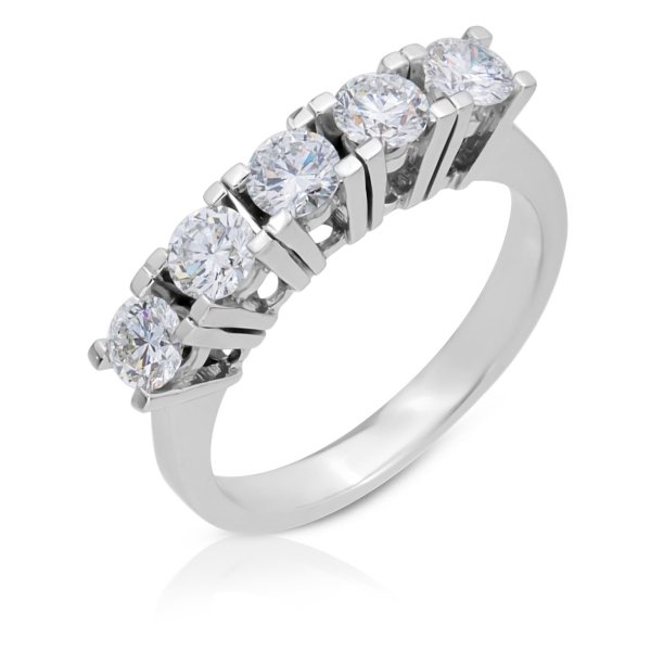 1,08 Karat Pırlanta Beştaş Yüzük