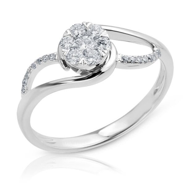 Pırlanta Coronet Yüzük