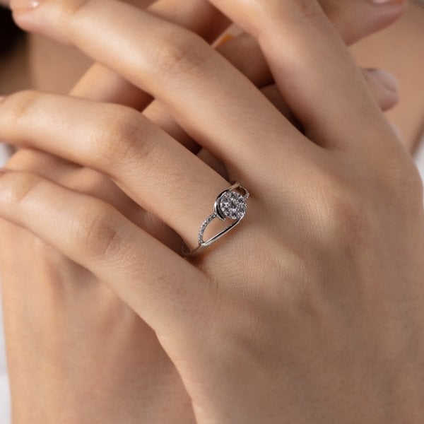 Pırlanta Coronet Yüzük