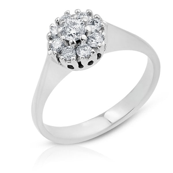 Pırlanta Coronet Yüzük