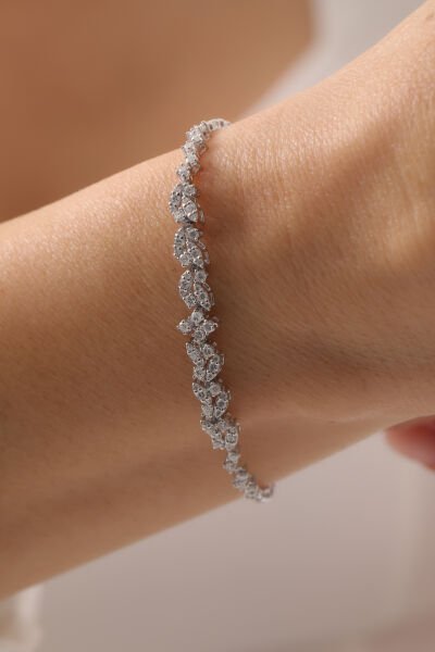 1,02 Karat Pırlanta Tasarım Bileklik