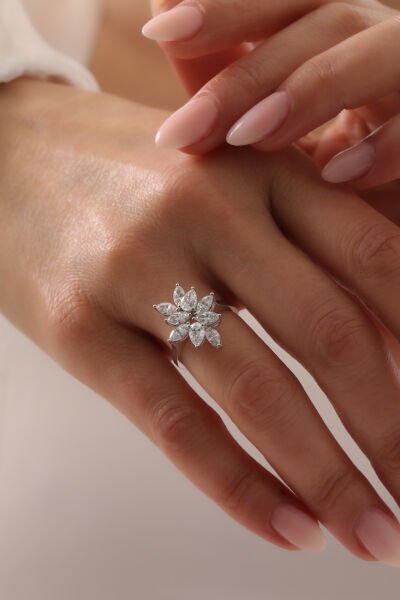 1.96 Karat Pırlanta Tasarım Yüzük