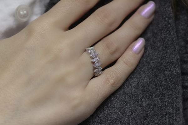 0,18 Karat Pırlanta Tasarım Yüzük