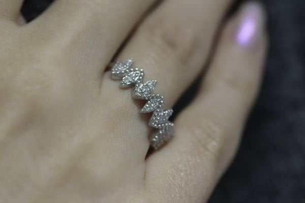 0,18 Karat Pırlanta Tasarım Yüzük