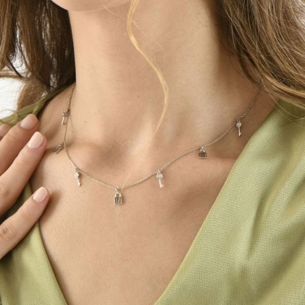 Pırlanta Tasarım Kolye