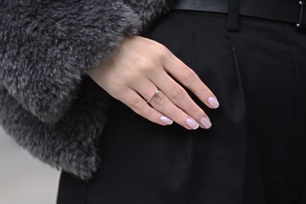 0,07 Karat Pırlanta Tektaş Yüzük