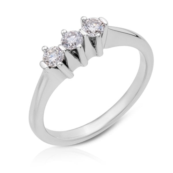 Pırlanta Tria Yüzük 0,35 Karat