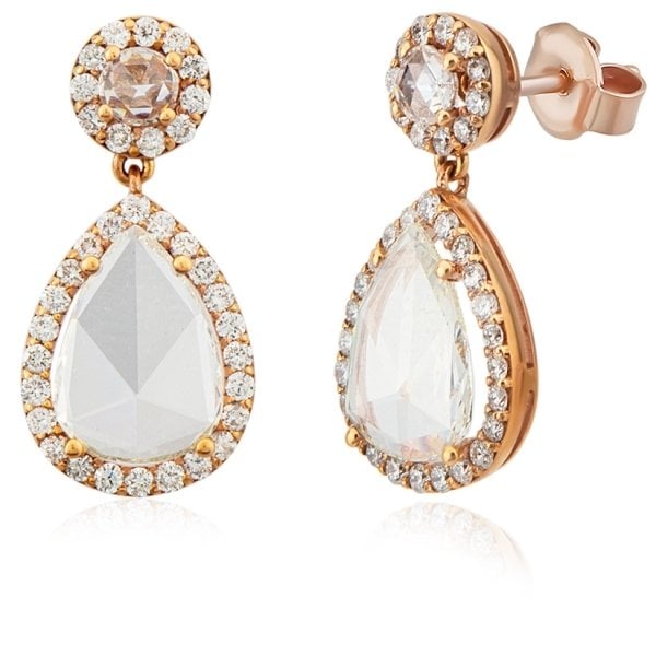 2,64 Karat Elmas Damla Set