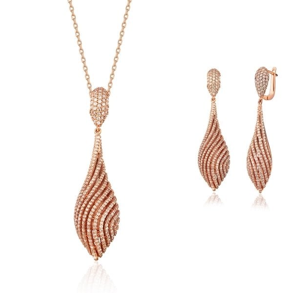 3,94 Karat Pırlanta Rose Set