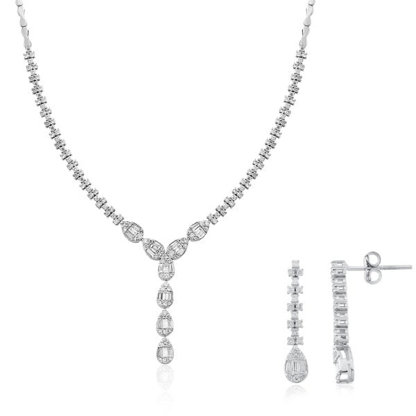 2,11 Karat Pırlanta Baget Set