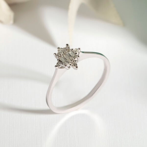 Pırlanta Baget Yüzük