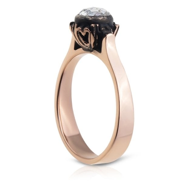 0,43 Karat Elmas Tektaş Yüzük