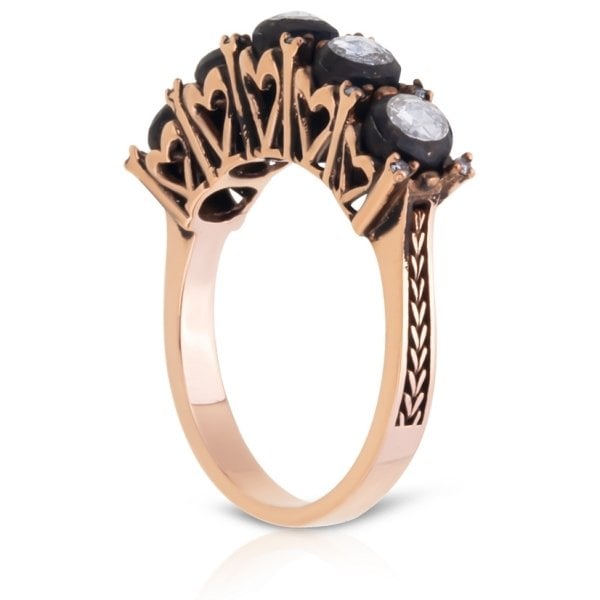 0,40 Karat Elmas Beştaş Yüzük