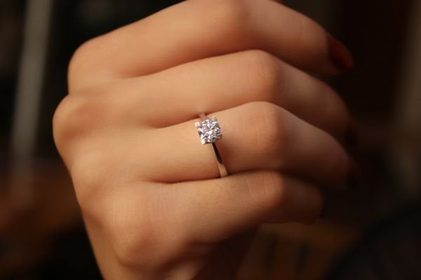 0,70 Karat Pırlanta Tektaş Yüzük