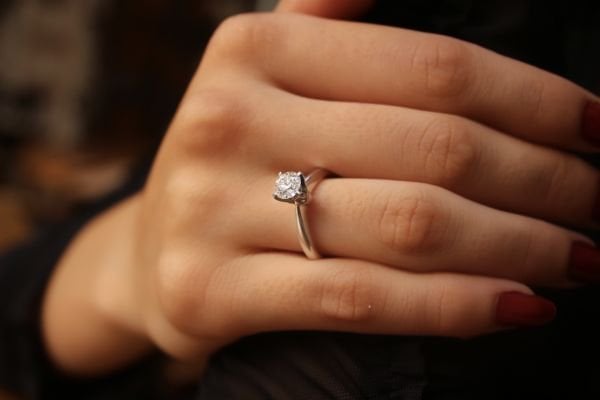 0,72 Karat Pırlanta Tektaş Yüzük