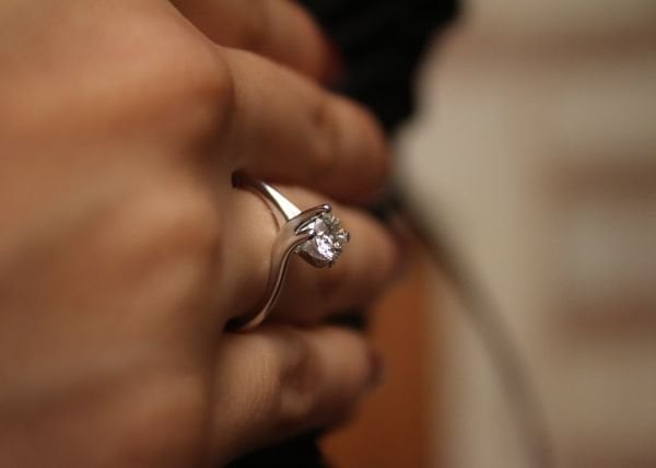 0,65 Karat Pırlanta Tektaş Yüzük