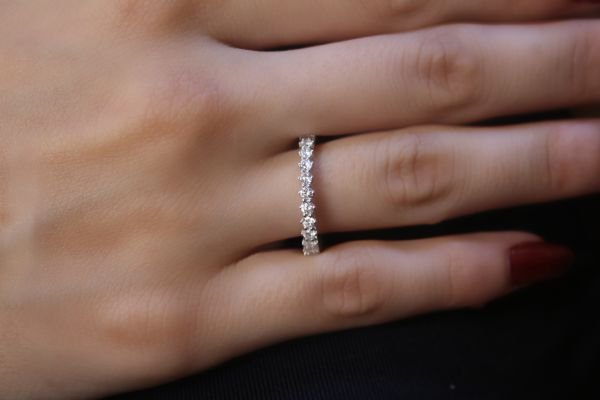 1,05 Karat Pırlanta Tamtur Yüzük