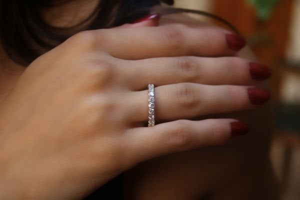1,15 Karat Pırlanta Tamtur Yüzük