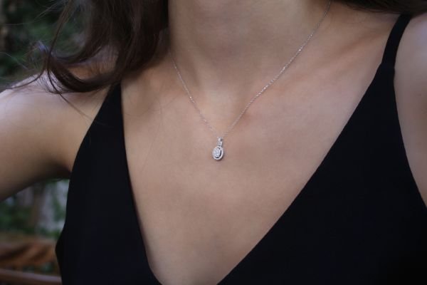 0,27 Karat Pırlanta Fantezi Kolye