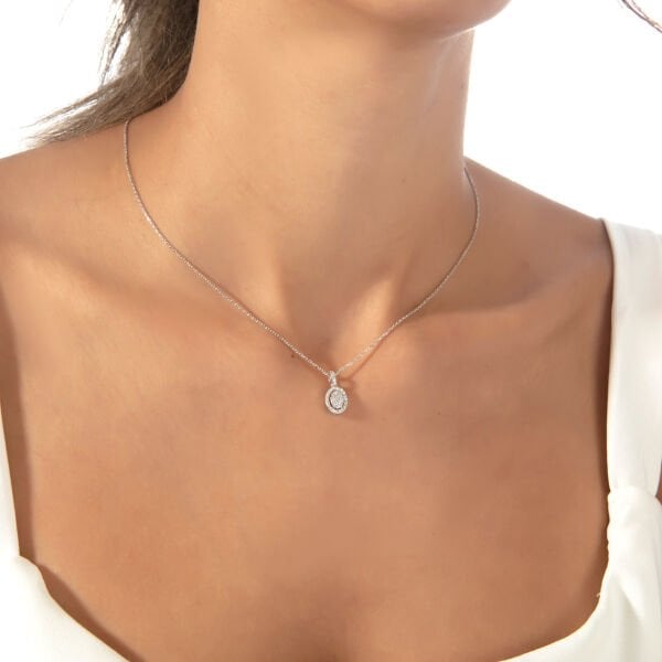 0,27 Karat Pırlanta Tasarım Kolye