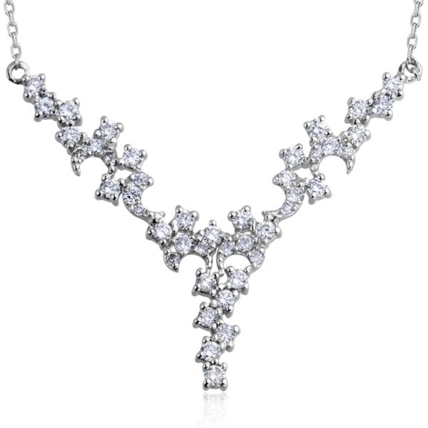 0,85 Karat Pırlanta Tasarım Kolye