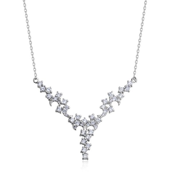 0,85 Karat Pırlanta Tasarım Kolye