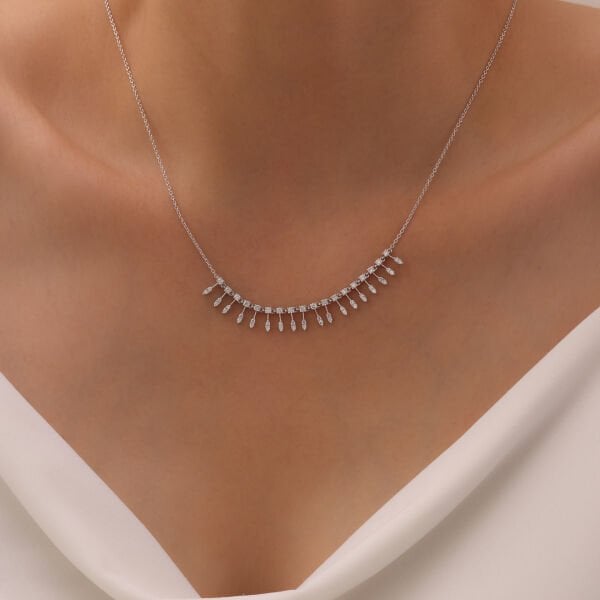 0,32 Karat Pırlanta Tasarım Kolye