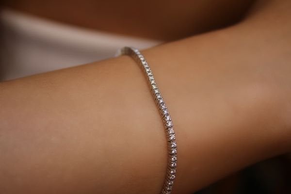 0,96 Karat Pırlanta Su yolu Bileklik