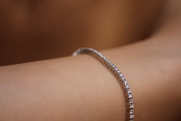 0,96 Karat Pırlanta Su yolu Bileklik