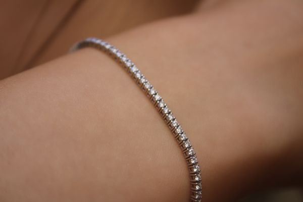 1,50 Karat Pırlanta Su yolu Bileklik