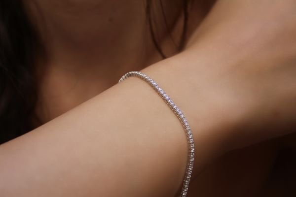 1,26 Karat Pırlanta Su yolu Bileklik