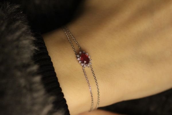 0,06 Karat Pırlanta Tasarım Bileklik