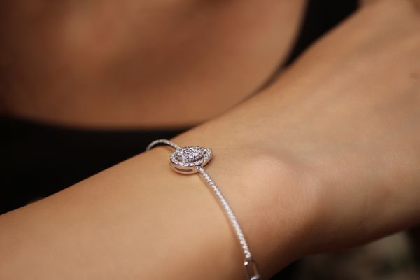 0,48 Karat Pırlanta Tasarım Bileklik