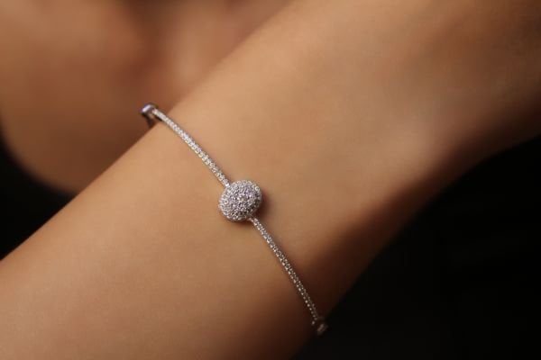 0,40 Karat Pırlanta Tasarım Bileklik