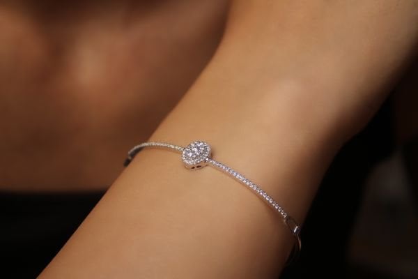 0,40 Karat Pırlanta Tasarım Bileklik