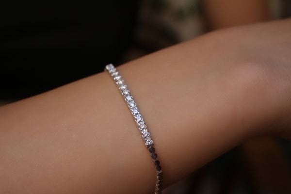 0,55 Karat Pırlanta Su yolu Bileklik