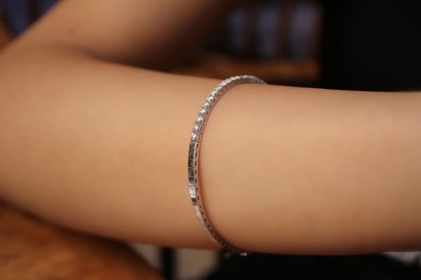 1,28 Karat Pırlanta Tasarım Bileklik