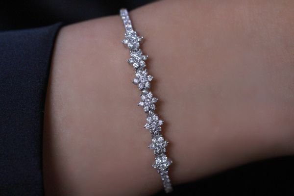 1,41 Karat Pırlanta Tasarım Bileklik