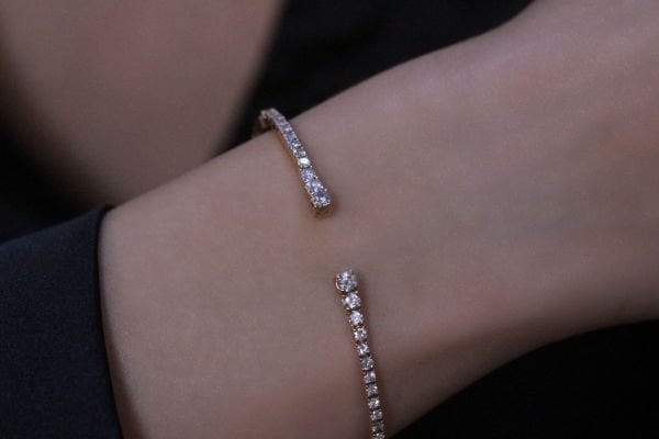1,17 Karat Pırlanta Tasarım Rose Bileklik