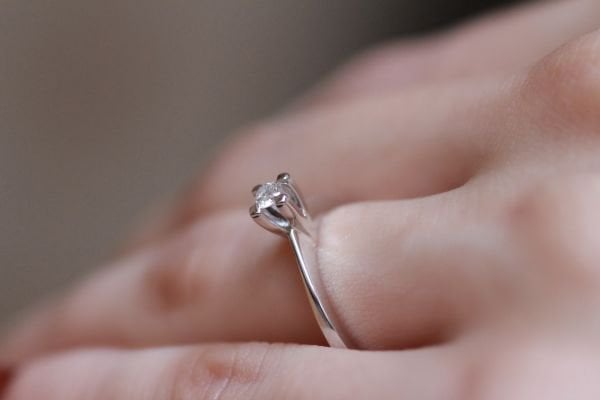 0,20 Karat Pırlanta Tektaş Yüzük