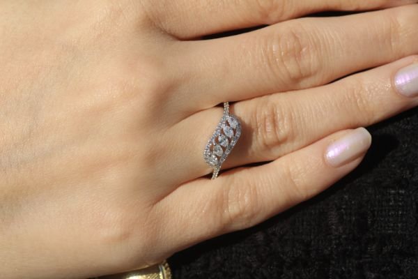 0,61 Karat Pırlanta Tasarım Yüzük