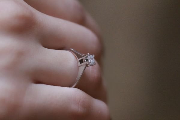 0,24 Karat Pırlanta Tektaş Yüzük