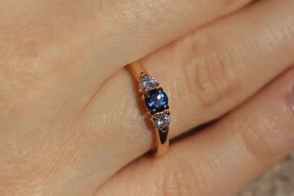 0,20 Karat Pırlanta Vintage Yüzük