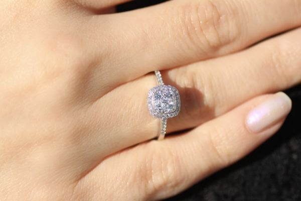 0,42 Karat Pırlanta Coronet Yüzük